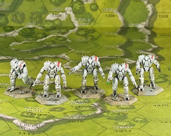 5x Roc Protomechs - SirMortimerBombito Sculpt | American Mecha | Compatible with Battletech