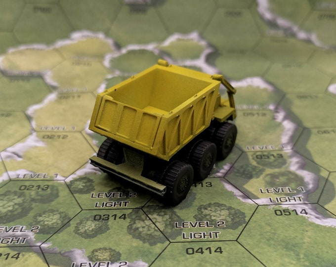Brunel Dump Truck (Multiple Variants) - SirMortimerBombito Sculpt | American Mecha | Compatible with BT and other 6mm Tabletop Wargames