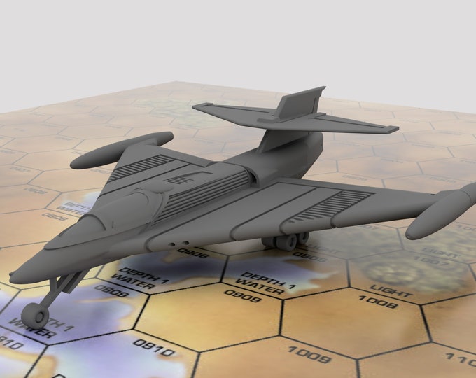 Buccaneer - Mapscale Civilian Dropship | DIW Exclusive | Compatible with BT/American Mecha and other tabletop games