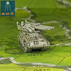 Battletech Miniatures - Pike Tank (Shchuka) - SirMortimerBombito Sculpt