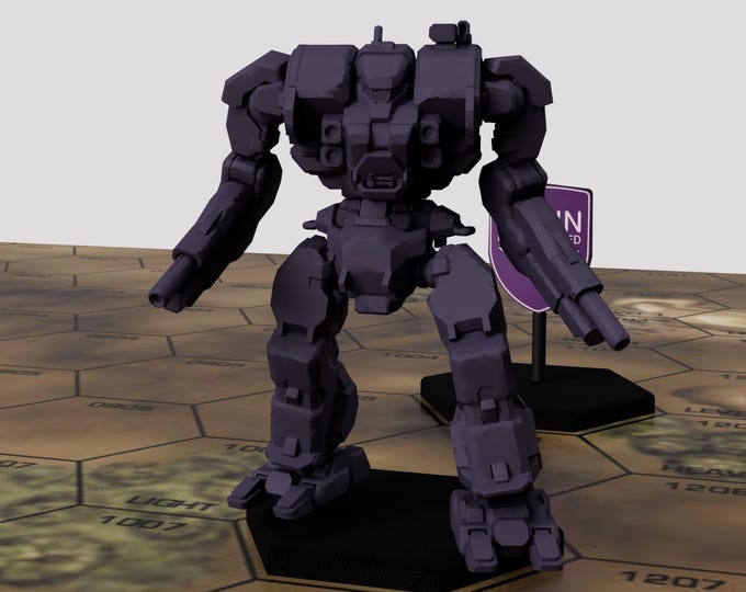 Warhammer  - Multiple Variants - by Ronin Inc. | American Mecha | Compatible with Battletech
