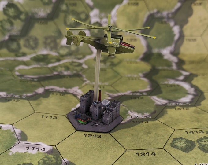 Fern VTOL  (Non-Canon) | Sir Mortimer Bombito | BattleTech Miniatures | For Battletech / Alpha Strike / Mechwarrior