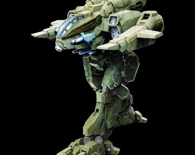 Champion by Brian Banzai | American Mecha | Compatible with BT and other 6mm Tabletop Wargames