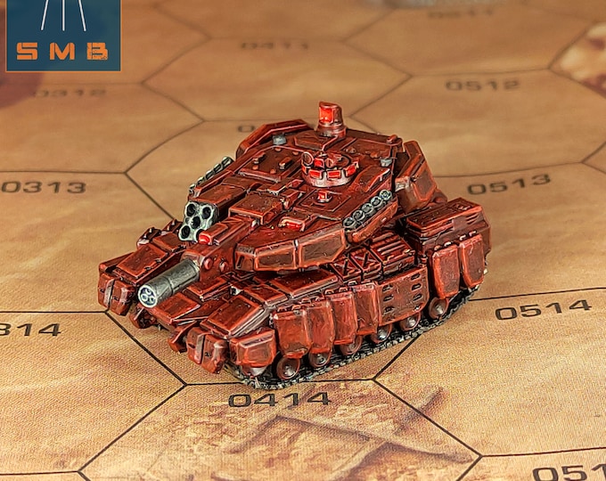 Patton Tank - SirMortimerBombito Sculpt | American Mecha | Compatible with BT and other 6mm Tabletop Wargames