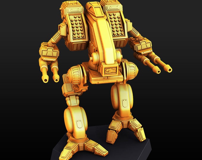 Mad Dog / Vulture (Classic) - PMW Sculpt - Multiple Variants | American Mecha | Compatible with BT and other 6mm Tabletop Wargames