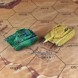 LT1 (Nicht-Canon) Panzer | SirMortimer Bombito | Amerikanischer Mecha | Kompatibel mit BT und anderen 6 mm Tabletop Wargames