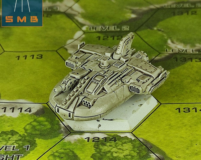 Harya Hover Tank (Non-Canon) | Sir Mortimer Bombito | BattleTech Miniatures | For Battletech / Alpha Strike / Mechwarrior
