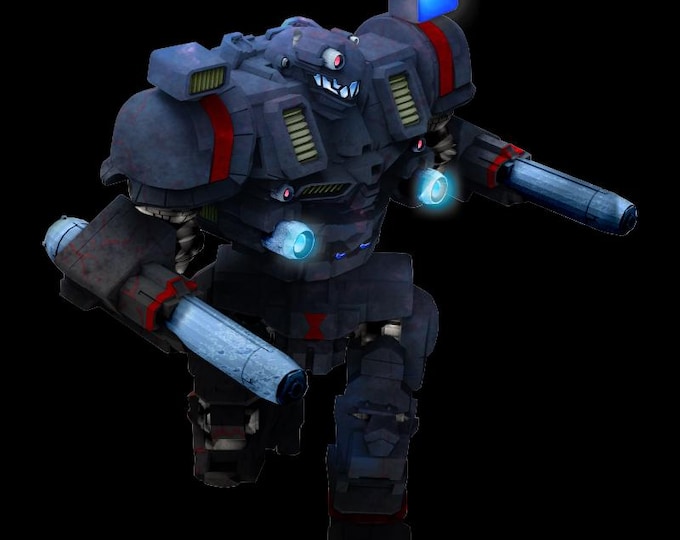 Devastator by Brian Banzai | American Mecha | Compatible with BT and other 6mm Tabletop Wargames