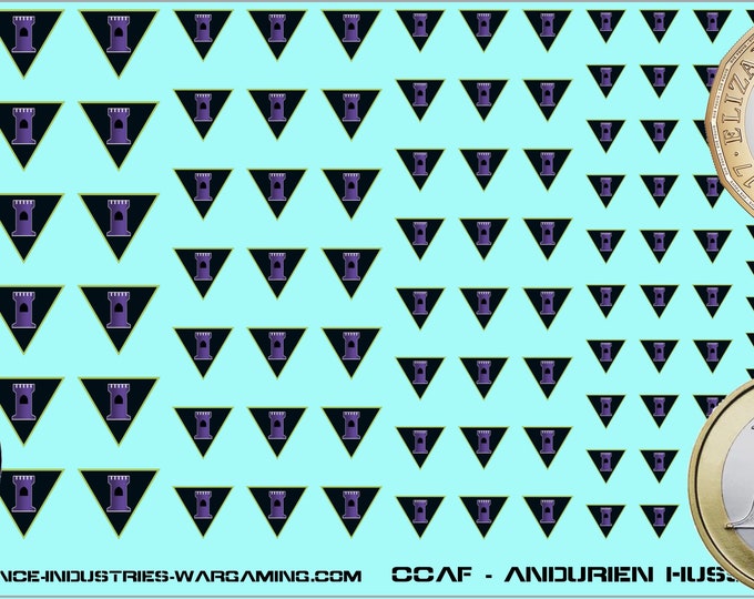 Capellan Confederation - Andurien Hussars | Premium Decals for BattleTech / Mechwarrior / Alpha Strike