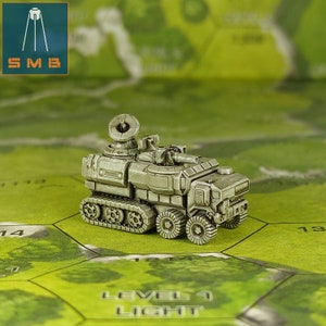 Mobile Hauptsitz V2 | SirMortimer Bombito | Amerikanischer Mecha | Kompatibel mit BT und anderen 6 mm Tabletop Wargames