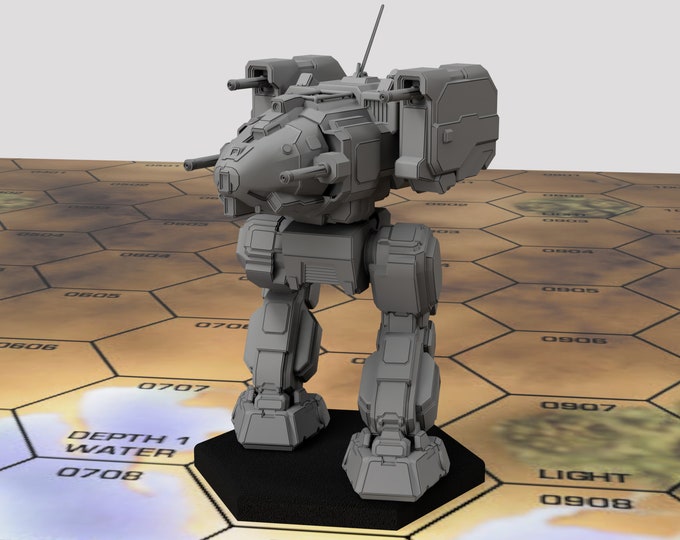 Stalker STK-WU War Emu | Special Variant by Syllogy | American Mecha | Compatible with BT and other 6mm Tabletop Wargames
