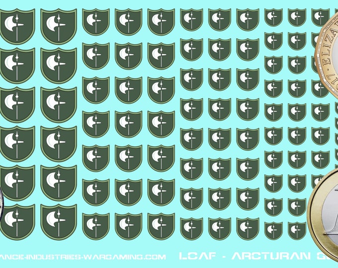Lyran Commonwealth - Arcturan Guards Brigade | Premium Decals for BattleTech / Mechwarrior / Alpha Strike