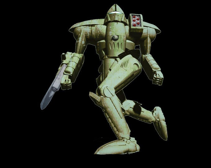 Excalibur by Brian Banzai | Multiple Variants | American Mecha | Compatible with BT and other 6mm Tabletop Wargames