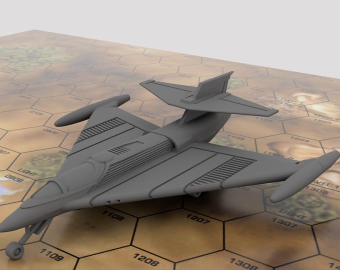 Aqueduct - Mapscale Civilian Dropship | DIW Exclusive | American Mecha | Compatible with BT and other 6mm Tabletop Wargames