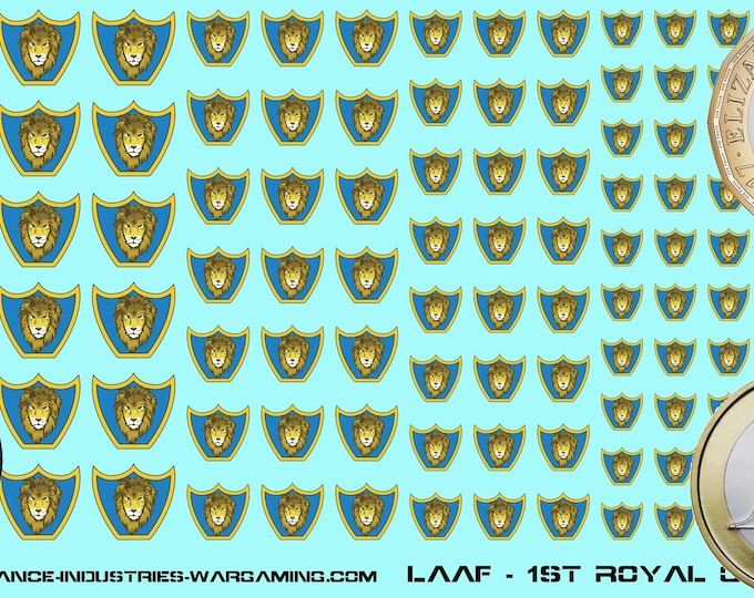 Lyran Alliance - 1st Royal Guards | Premium Decals for BattleTech / Mechwarrior / Alpha Strike