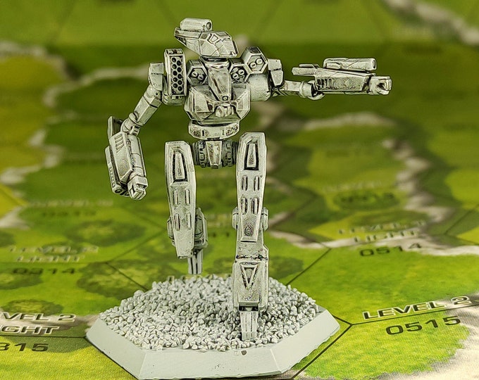 Hellion - SirMortimerBombito Sculpt | American Mecha | Compatible with BT and other 6mm Tabletop Wargames