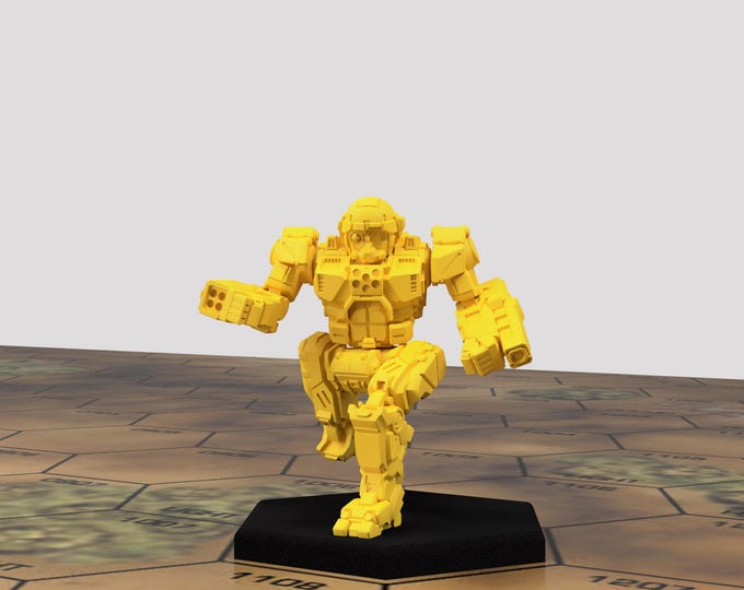 Commando - PMW Sculpt - Multiple Variants | American Mecha | Compatible with BT and other 6mm Tabletop Wargames
