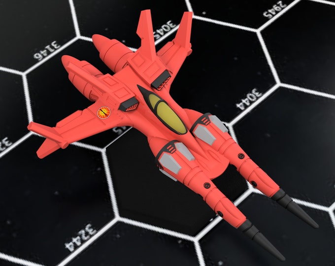 SL-25 Samurai Unseen Aerospace Fighter | Defiance Industries Wargaming Exclusive