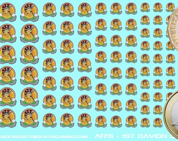 Federated Suns - Davion Guards - 1st Davion Guards | Premium Decals for BattleTech / Mechwarrior / Alpha Strike