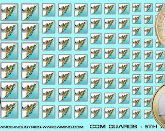 Comstar - Com Guards 5th Army | Premium Decals for BattleTech / Mechwarrior / Alpha Strike