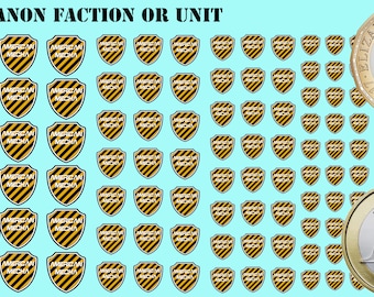 Premium Decals  *** Any Canon Faction - 1000+ options *** | Battletech Premium Decals