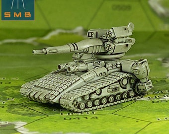 Heimdall Ground Monitor Tank - SirMortimerBombito Sculpt | American Mecha | Compatible with Battletech