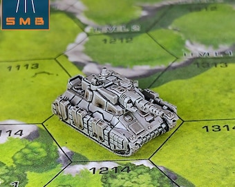 Schildkrote Line Tank - SirMortimerBombito Sculpt | American Mecha | Compatible with Battletech