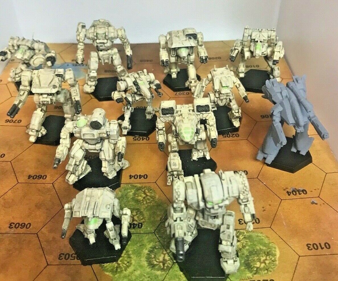 Battletech Miniatures - Build a Star - MWO Style