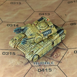 Ontos Tank | Sir Mortimer Bombito | American Mecha | Compatible with BT and other 6mm Tabletop Wargames