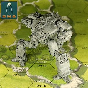 Ares Superheavy Mecha - Multiple Variants | Sir Mortimer Bombito | American Mecha | Compatible with BT and other 6mm Tabletop Wargames