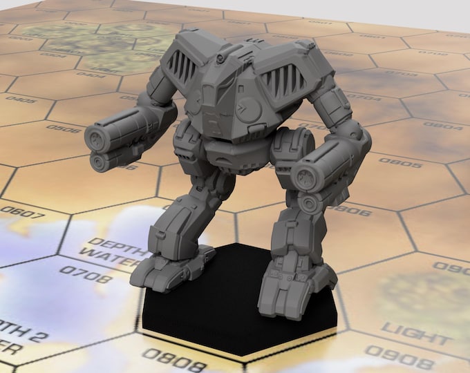 Lao Hu LHU-3M | DIW Exclusive | American Mecha | Compatible with BT and other 6mm Tabletop Wargames