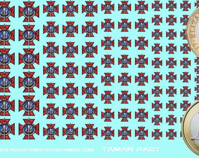 Tamar Pact - Premium Waterslide Decals compatible with BT/American Mecha