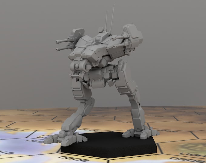 Locust LCT-1H | Special Variant by Syllogy | American Mecha | Compatible with BT and other 6mm Tabletop Wargames