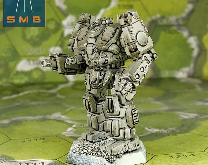 Awesome - SirMortimerBombito Sculpt | American Mecha | Compatible with Battletech