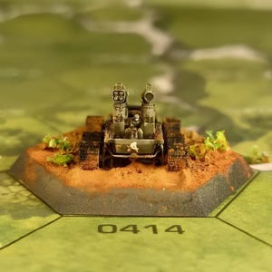 Shandra erweiterter Späher Träger | SirMortimer Bombito | Amerikanischer Mecha | Kompatibel mit BT und anderen 6 mm Tabletop Wargames
