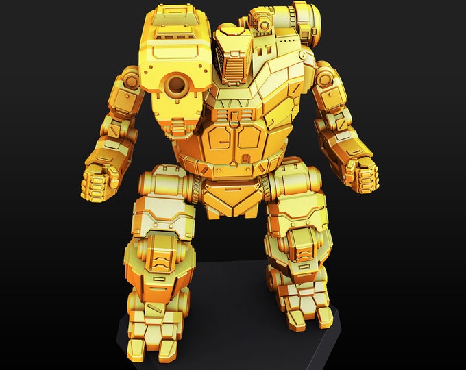 Hunchback - PMW Sculpt - Multiple Variants | American Mecha | Compatible with BT and other 6mm Tabletop Wargames