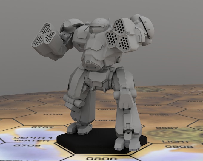 Novacat B | Special Variant by Syllogy | American Mecha | Compatible with BT and other 6mm Tabletop Wargames