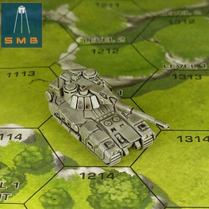 Po Tank | Sir Mortimer Bombito | American Mecha | Compatible with BT and other 6mm Tabletop Wargames