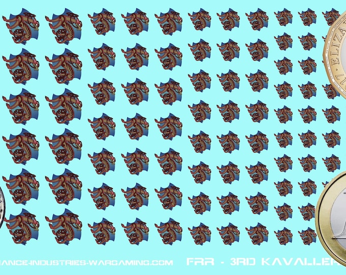 Free Rasalhague Republic - 3rd Kavalleri | Premium Decals for BattleTech / Mechwarrior / Alpha Strike