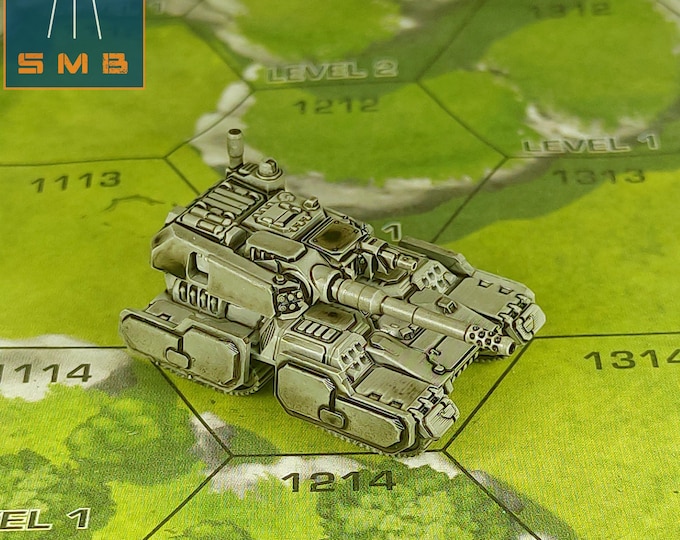 Kinnol MBT - SirMortimerBombito Sculpt | American Mecha | Compatible with BT and other 6mm Tabletop Wargames