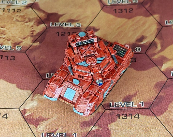 Brutus Assault Tank - SirMortimerBombito Sculpt | American Mecha | Compatible with Battletech