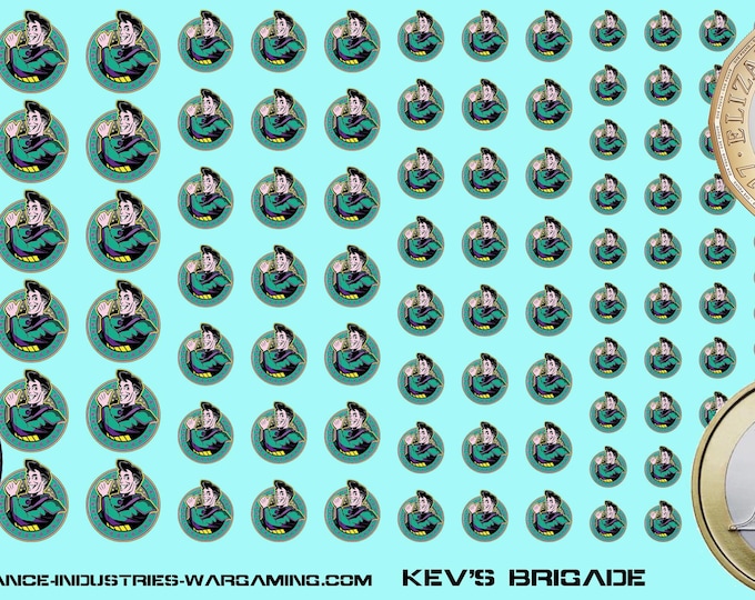 Mercenaries - Kev's Brigade | Premium Decals for BattleTech / Mechwarrior / Alpha Strike