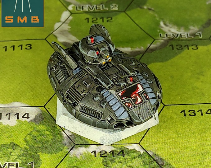 Bandit Hover Tank - SirMortimerBombito Sculpt | American Mecha | Compatible with Battletech