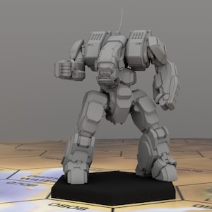 Battletech Miniatures TRO 3050 Inner Sphere Mechs MWO Style 3D Printed on  Demand 