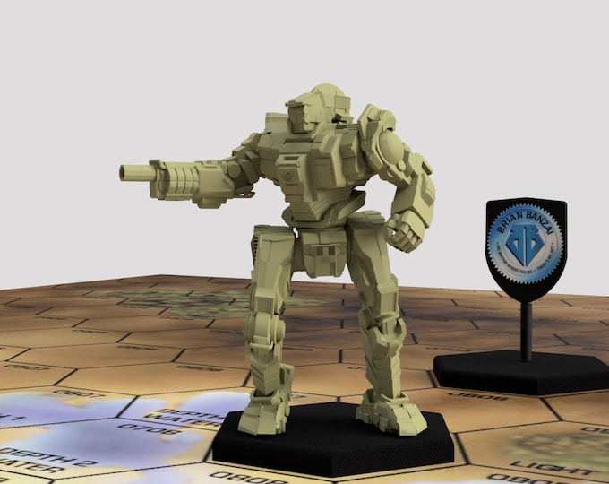 Exterminator "Caine" EXR-4DX by Brian Banzai | BattleTech Miniatures | For Battletech / Alpha Strike / Mechwarrior