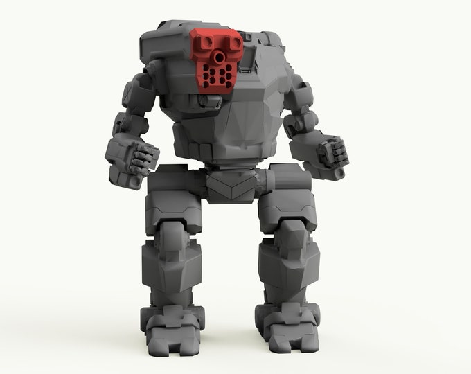 HBK-4N Hunchback | DIW Exclusive | American Mecha | Compatible with BT and other 6mm Tabletop Wargames