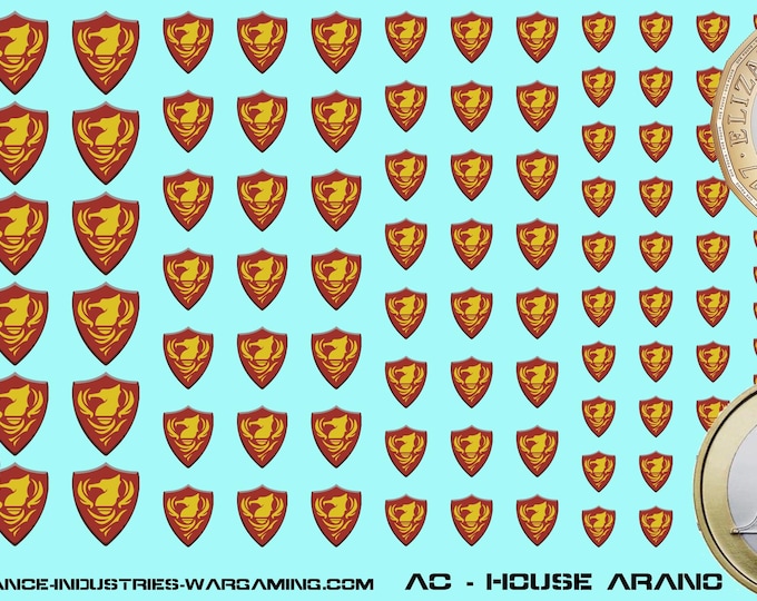 Periphery - Aurigan Coalition - House Arano | Premium Decals for Battletech / Mechwarrior / Alpha Strike