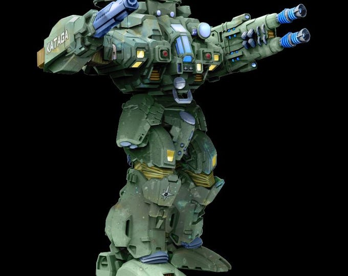Rifleman II Kataga by Brian Banzai | BattleTech Miniatures | For Battletech / Alpha Strike / Mechwarrior