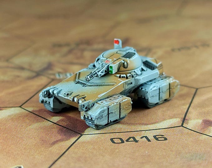 Mithras Light Tank V2 - SirMortimerBombito Sculpt | American Mecha | Compatible with Battletech