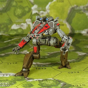 Pitón Negra (Víbora) / Sir Mortimer Bombito / Mecha Americano / Compatible con BT y otros juegos de guerra de mesa de 6 mm